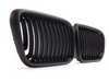 ES#1892381 - BM01-3602-B - Facelift Style Blackout Grille Set - Matte Black - E36 LCI - Add black out styling to your facelift E36 BMW in minutes! - ECS - BMW