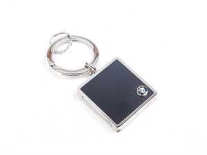 ES#11402 - 80230408543 - BMW Key Chain - Photo - (NO LONGER AVAILABLE) - Features the BMW roundel and a flip-open case that can store a photo - Genuine BMW - 