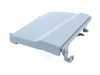 ES#111517 - 51437022396 - Gray Convertible Trim - Right - Used to cover existing hole when the top is up, located next to the rear passengers - Genuine BMW - BMW