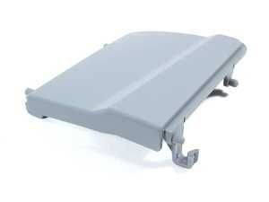ES#111517 - 51437022396 - Gray Convertible Trim - Right - Used to cover existing hole when the top is up, located next to the rear passengers - Genuine BMW - BMW