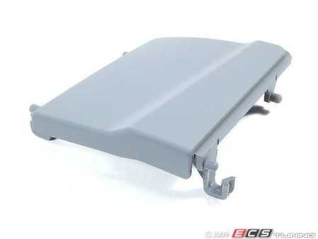 ES#111517 - 51437022396 - Gray Convertible Trim - Right - Used to cover existing hole when the top is up, located next to the rear passengers - Genuine BMW - BMW
