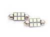 ES#2588301 - 001456ECS01AKT - LED License Plate Light - Pair - Improve your nighttime aesthetics - ZiZa - Porsche