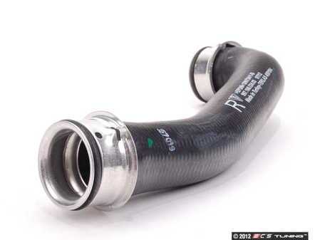 ES#1497840 - 99710662403 - Coolant Return Hose - Connects to the lower radiator hose on the right side radiator - Genuine Porsche - Porsche