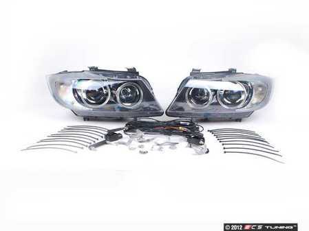 ES#9941 - 63130395396 - European Bi-Xenon Headlight Kit - (NO LONGER AVAILABLE) - Drastically improve lighting performance and your pre-facelift BMW's appearance with this European-spec lighting kit - Genuine European BMW - 