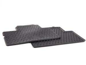 ES#2612130 - 51472231962 - MINI Rear Rubber Factory Floor Mats Set - Priced As Set - (NO LONGER AVAILABLE) - Replace or upgrade to factory MINI mats - Genuine MINI - 