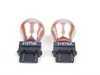 ES#252507 - ZZ315712V21/5WO - Chrome Look Turn Signal Bulb - Pair - (NO LONGER AVAILABLE) - Standard replacement 3157 style bulb - ZiZa - 
