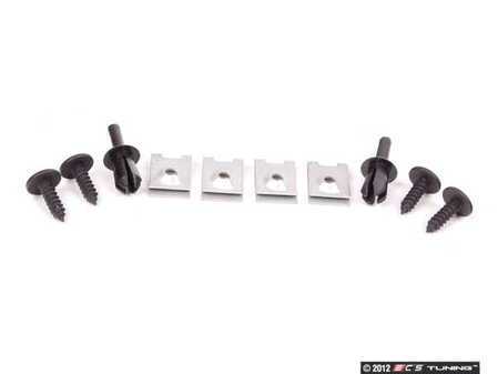 ES#196467 - 82199413965 - Front Mudflap Hardware - (NO LONGER AVAILABLE) - Everything you need to install front mudflaps - Genuine BMW - 