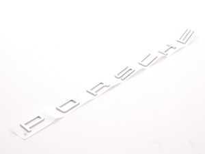 ES#1930449 - 958559687000C1 - "PORSCHE" Logo - Chrome - Emblem for rear hatch - Genuine Porsche - Porsche