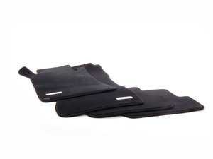 ES#1820880 - 66294117 - Carpeted Floor Mat Set - Black - Genuine Mercedes Benz - Mercedes Benz