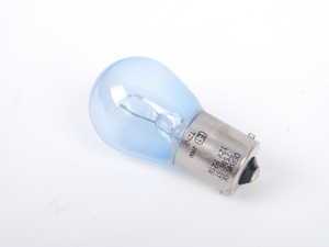 ES#2587894 - 63217160897 - Single Filament Bulb - Priced Each - Yellow flash with blue/silver finish - Osram Sylvania - BMW MINI