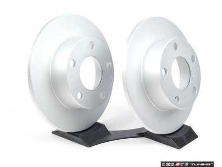 ES#2133619 - 4B0615601KT1 - Rear Brake Rotors - Pair (245x10) - Featuring a protective Meyle Platinum coating. - Meyle - Audi