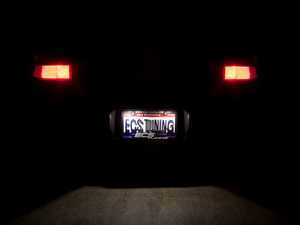 ES#2588633 - 001456ECS01BKT - LED License Plate Light - Pair - Improve your nighttime aesthetics - ZiZa - Porsche