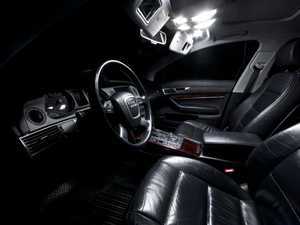 ES#2592692 - C6LEDINTKT - C6 A6/S6 Sedan Master LED Interior Lighting Kit - Transform your complete interior in minutes with new LED interior bulbs from Ziza - ZiZa - Audi