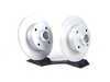 ES#11758 - 40454130kt - Rear Brake Rotors - Pair (226x10) - Featuring a protective Meyle Platinum coating. - Meyle - Volkswagen