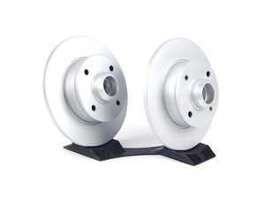 ES#11758 - 40454130kt - Rear Brake Rotors - Pair (226x10) - Featuring a protective Meyle Platinum coating. - Meyle - Volkswagen