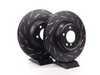 ES#2072378 - USR1512 - Front Ultimax Sport Brake Rotors - Pair (348X30) - Upgraded to a slotted rotor for improved braking - EBC - BMW
