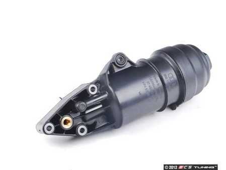 ES#2844553 - 06E115405K - Oil Filter Adapter - Secures to the engine block for housing the oil filter - Genuine Volkswagen Audi - Audi Volkswagen