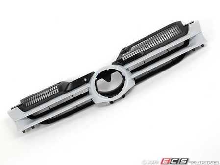 ES#316929 - 1K0853651AGRU - Rabbit Front Grille  - Comes in primer, ready for paint - Genuine Volkswagen Audi - Volkswagen