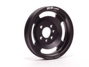 ES#4112 - ECS#1067BLK - ECS Lightweight Crank Pulley - Black - (NO LONGER AVAILABLE) - Non-Under drive system. This is our 2nd best choice to release hidden power from your crank after our under drive pulley kits - ECS - 
