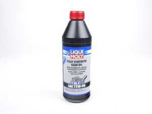 ES#258729 - 2048 - Fully Synthetic Gear Oil 75w90 - 1 Liter - (NO LONGER AVAILABLE) - High performance GL5 gear oil for extended oil-change intervals and extreme loads - Liqui-Moly - 