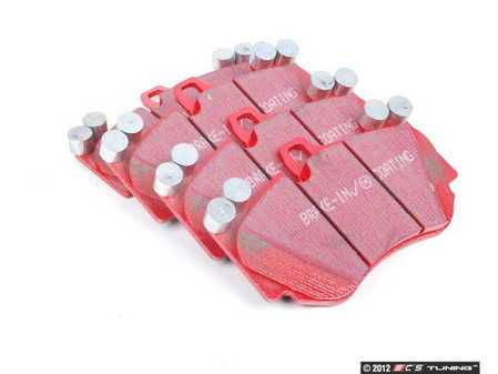 ES#2070763 - DP31905C -  RedStuff Performance Brake Pad Set - A high-performance street pad featuring Kevlar technology - EBC - Audi Porsche
