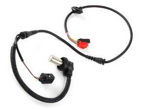 ES#523202 - 8D0927803D - Front ABS Sensor - Priced Each - Measures wheel speed to prevent lock up. Includes brake pad wear sensor. - Meyle - Audi Volkswagen