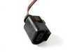 ES#523202 - 8D0927803D - Front ABS Sensor - Priced Each - Measures wheel speed to prevent lock up. Includes brake pad wear sensor. - Meyle - Audi Volkswagen