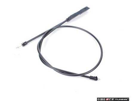 ES#1735511 - 2038800459 - Engine hood release Cable - Section That goes to hood latches - Genuine Mercedes Benz - Mercedes Benz