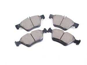 ES#2592893 - 0044200320 - Front Euro Ceramic Brake Pad Set - (NO LONGER AVAILABLE) - Includes new brake pad shims - Akebono - 