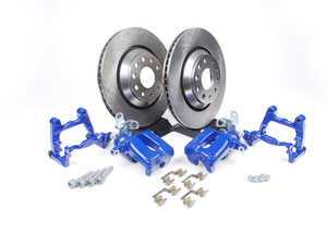 ES#518089 - MK5R32REAR - Rear Big Brake Kit - Plain Rotors (310x22) - (NO LONGER AVAILABLE) - Upgrade your stopping power to the MKV R32 setup! - Assembled By ECS - 