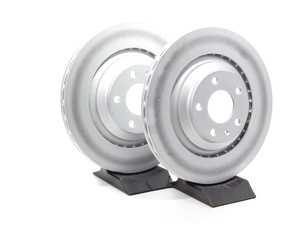 ES#2539342 - 4F0615601FKT3 - Rear Brake Rotors - Pair (330x22) - Restore stopping power - Genuine Volkswagen Audi - Audi