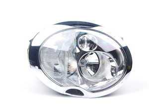 ES#172846 - 63126933839 - Headlight Assembly Xenon - Left - Mounts to the front hood section - Genuine MINI - MINI