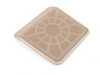 ES#120235 - 51468174981 - Rear Left Speaker Cover - Beige - Left. Commonly damaged or missing - Genuine BMW - BMW