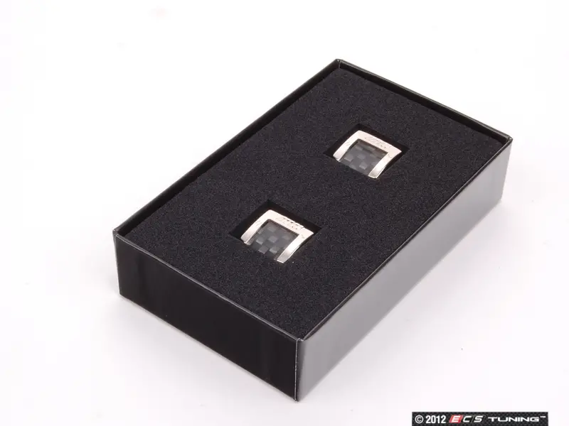 Genuine BMW - 80232211766 - BMW M Carbon Fiber Cuff Links - Pair 