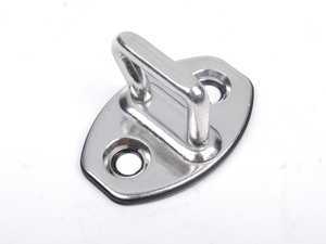 ES#3696753 - PAB837767 - Latch Striker Plate - Priced Each - Located on the door jam - Genuine Porsche - Porsche