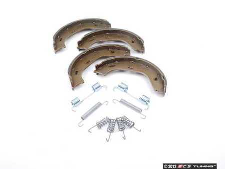 ES#2593294 - 1264200120 - Parking Brake Shoe Kit - Includes all hardware needed for installation - Vaico - Mercedes Benz