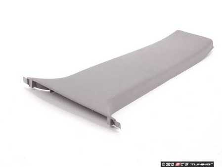 ES#113419 - 51438138861 - Silver Grey Lower B-Pillar Trim - Left - Replacement interior B-pillar trim - Genuine BMW - BMW