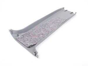 ES#113420 - 51438138862 - Silver Grey Lower B-Pillar Trim - Right - Replacement interior B-pillar trim - Genuine BMW - BMW