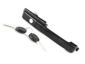 ES#1352599 - 357837205b - Outer Door Handle - Left - Restore door operation from the outside - Vemo - Volkswagen