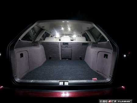 ES#2215383 - B5TRUNK - LED Trunk Lighting Kit - Illuminate the lighting in your trunk or hatch with new LED bulbs from Ziza - ZiZa - Audi