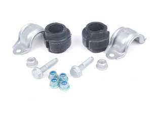 ES#2587194 - 4D0411327JKT - Front Sway Bar Installation Kit - Includes brackets, bushings, & all necessary hardware to properly install a new sway bar. - Genuine Volkswagen Audi - Audi
