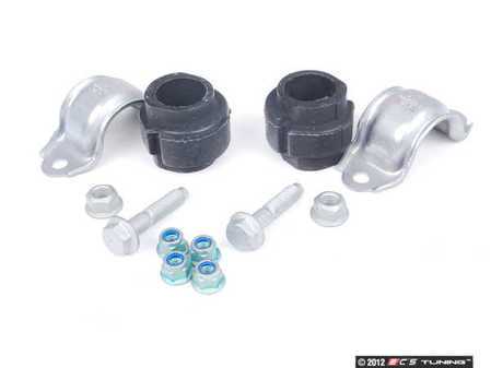 ES#2587194 - 4D0411327JKT - Front Sway Bar Installation Kit - Includes brackets, bushings, & all necessary hardware to properly install a new sway bar. - Genuine Volkswagen Audi - Audi