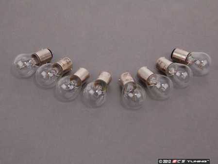 ES#2581825 - N0177322KT - Tail Light Bulb Refresh Kit - Includes every bulb for both tail lights - Assembled By ECS - Audi