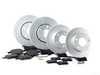 ES#2587625 - 40454112KT1 - Front & Rear Brake Service Kit - Featuring Zimmermann rotors with ECS DD23 "Daily Driver" ceramic pads. - Assembled By ECS - Volkswagen