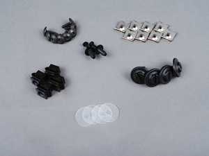 ES#2592731 - N90775001KT1 - Belly Pan Installation Hardware Kit - Includes all required clips and screws - Genuine Volkswagen Audi - Audi