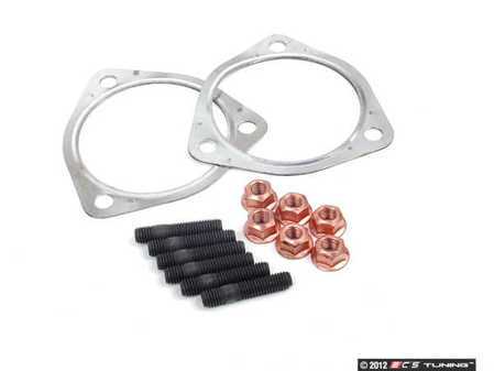 ES#2575816 - 8D0253115CKT2 - Catalytic Converter / Down Pipe Install Kit - Includes all hardware to install a new catalytic converter / down pipe assembly - Assembled By ECS - Audi