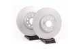 ES#4845538 - TA0SFBS4KT - Front Brake Service Kit (312x25) - Meyle Rotors and ECS DD23 "Daily Driver" ceramic pads. - Assembled By ECS - Volkswagen