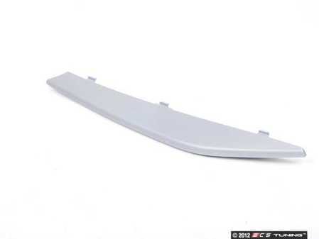 ES#1897776 - 51117229182 - Aluminum Lower Grille Trim - Right - Located on the lower grille - Genuine BMW - BMW