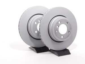 ES#1897121 - 34216765889 - Rear Brake Rotors - Pair (345x24) - Cost effective alternative to Genuine BMW parts - Zimmermann - BMW