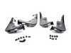 ES#2586937 - 8E0075111AKT - Front & Rear Splash Guard Kit - (NO LONGER AVAILABLE) - Includes front & rear splash guards with retaining hardware to stop debris from being thrown into your vehicle. - Genuine Volkswagen Audi - 